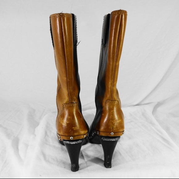 MICHAEL KORS Women's Tan Boots Size 5 - Picture 4 of 8